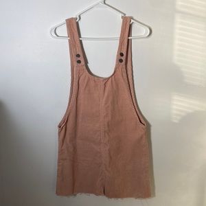 afends corduroy overall skirt